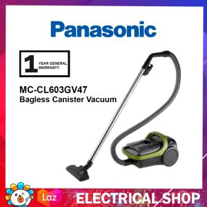 Panasonic Cyclone Bagless MC-CL603GV47 Canister Vacuum Cleaner with HEPA Filter (1800W) MCCL603GV47 Penyedut Hampagas