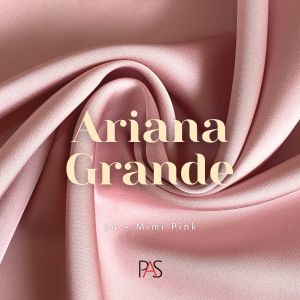 [MINIMAL 2X KLIK UNTUK 1 YARD] Kain Satin Armani Silk Ecer Bahan Ariana Grande Silk Premium HARGA PER 1/2 YARD