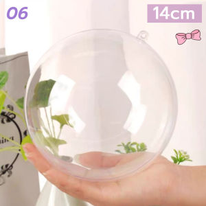 ลูกบอลอะคริลิคใส ลูกบอลใส บอลใส่ตุ๊กตา ขนาด4/6/8/10/12/14/16/20cm สําหรับตกแต่งบ้าน งานแต่งงาน คริสต์มาส