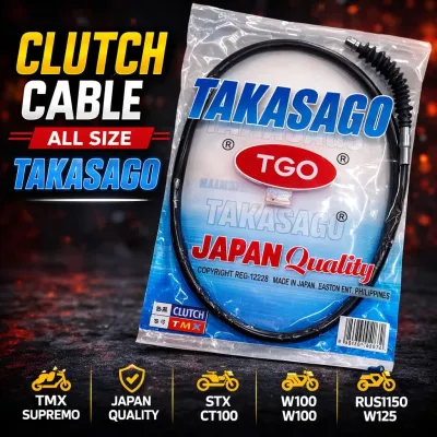 Clutch Cable for MOTORCYCLE TAKASAGO JAPAN QUALITY MOTORCYCLE PARTS TMX SUPREMO/XRM/TMX/CT100/STX125.
