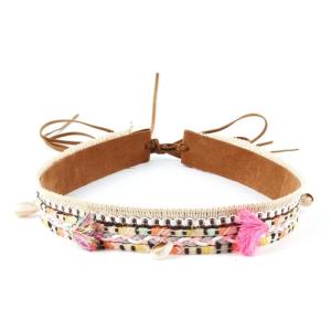 Mũ miền Tây vành đai ban nhạc người Mỹ bản địa Đai mũ dây đai mũ mũ cao bồi Đai mũ đai mũ tây đính cườm hatband