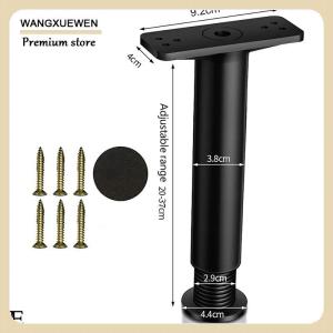 [COD] Telescopic Adjustable Bed Beam Support Foot Reinforced Plastic Furniture Leg Sofa Leg Bed Bottom Load Bearing Bracket
