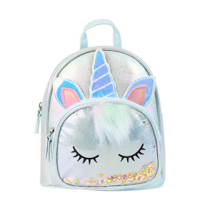 Unicorn Bag Pack for Kids Girl School Bag For Kids Girls Boys Big Tail Cat Sequins Cute Plush Childrens Backpack Cartoon Girls Fashion Childrens bag
