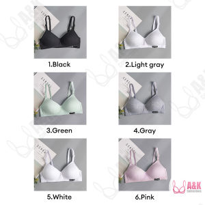 New Fashion Thin Petie Bra Cup A Girls Non-wired Comfortable Seamless Push Up Bra A238