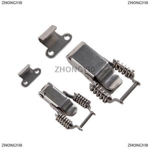 [COD] ZHONGYI0 Chốt lò xo 304 bằng thép không gỉ khóa Chốt chuyển đổi hộp công cụ bản lề Khóa Vali gỗ phụ kiện phần cứng đồ nội thất