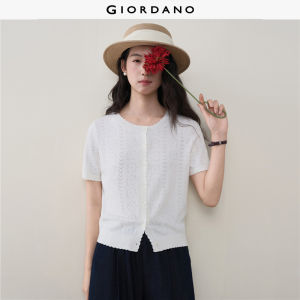 Giordano Women Women Hollow Out Knitwear Free Shipping 18356706