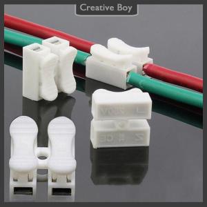 [Creative] 30 Pcs Electrical Cable Connectors Quick Splice Lock Wire Terminals Self Locking