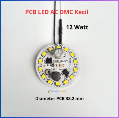 PCB LED AC Kecil DMC 8 10 12 Watt Mesin Lampu Led Cocok Untuk Lampu Led Leher Kecil