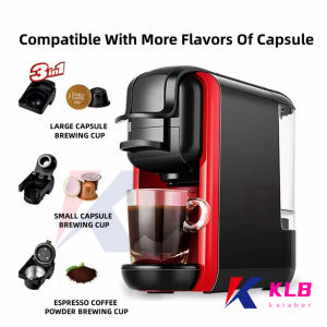 Automatic Capsule Coffee Maker Machine/Gilingan Kopi Halus Listrik/Alat Giling Kopi/Gilingan Kopi