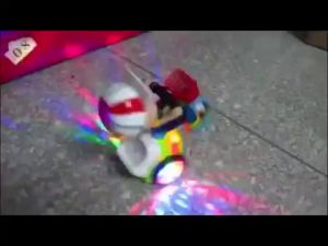 Electric musical light rotating dance stunt tricycle for children a holiday gift for boys and girls