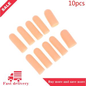 [COD] 10 cái bộ Silicone gel ống tay Băng ngón tay bảo vệ Pain Relief ngón tay cái cap