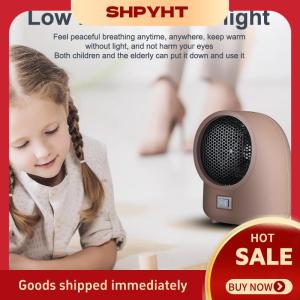 SHPYHT✨ US EU Portable Desktop Electric Heater Warm Air Blower Small Quick Heating Indoor Heating Dormitory Home Office Winter Heater