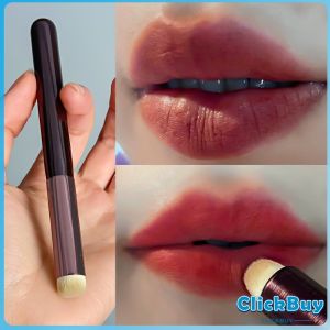 ClickBuy แปรงทาลิปฟุ้งสไตล์เกาหลี ขนนุ่มมาก บล็อกเกอร์แนะนำ ทาลิปไม่เป็นคราบ lipstick brush