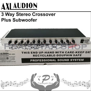 AXL Audion SC 203 3 Way Stereo Crossover Plus Subwoofer Sound System