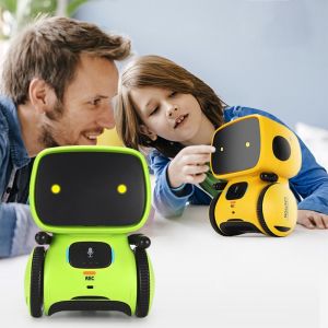 JPTD Voice Command Emo Robot Dance Function Touch Control Smart Robot Robot Toy Singing Function Talkking Robot For Boys