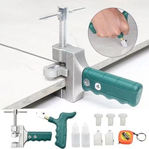 2 In 1 Alat Pemotong Kaca Keramik Ubin Glass Cutter Manual Multifungsi Cermin Potong Tool Set