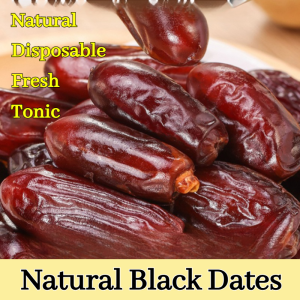 [Cardiovascular Treasure] Natural Quality Black Dates/Xinjiang Black Dates/Wash-Free Western Region Milky Dates/Fresh Candied Dates And Dried Fruit Nourishing Black Dates
