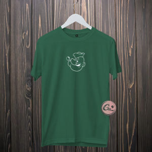 Kaos Distro Popeye  Katun Combed / Baju Kaos Distro Lengan Pendek Dewasa Oblong Jumbo Premium Murah Keren Terbaru Kekinian Bandung