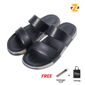 ZEGER Sandal Slop Kulit Pria - Gattor R02