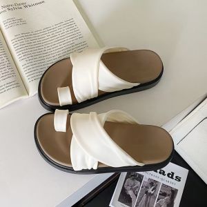Slippers Non-slip Fits Curves Flip-flops Detachable Unique Style Summer Fashion Leisure Lightweight