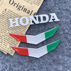 3D Gel Logo xe máy Sticker bạc đen Honda kính chắn gió trang trí phản chiếu logo cho Honda pcx160 CBR HRC Forza click125i V3 Vario 125 adv160