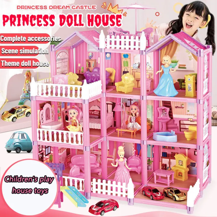 Barbie Doll Dollhouse Dolls For Toddlers Casa De Barbie Para Niñas