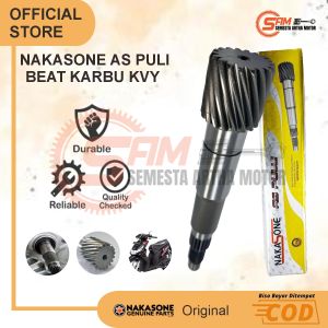 As Puli Nakasone Honda Beat Lama KVY Gigi Rasio Puly Shaft Drive Gear CVT Pully