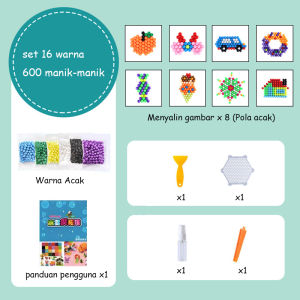 Mainan Anak-anak 1200PCS DIY Air Sihir  Semprot Kabut Kacang Kreatif Pendidikan Mainan Anak Hadiah