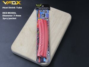 VFOX Heat Shrink Tube with Glue Designed for Assist Hook 3 to 1 Shrink Ratio Fishing Hook Heat Shrink Tubing