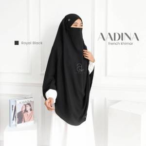 Azmeela Aadina French Khimar Instant Cantik dan Syari