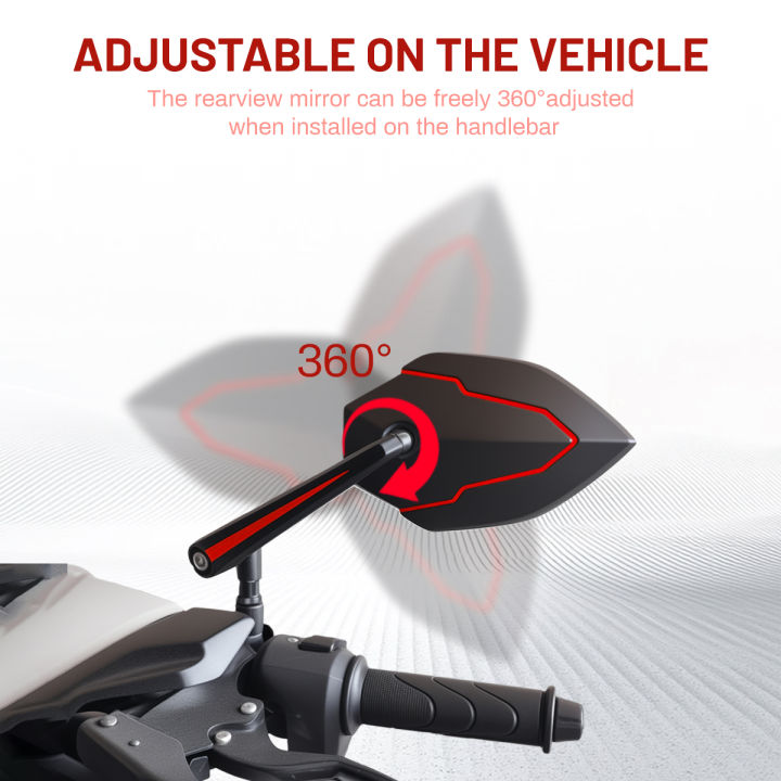 Street%20King%20Side%20Mirror%20V9%20%20honda%20%20YAMAHA%20For%20Motorcycle%20Explosion-Proof%20Anti%20Dazzling%20Lens%20UNIVERSAL%20-%20Image%203