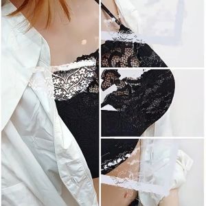 1PC/1SET Lace Breathable Strapless Bra Wrap Insert Tube Tops Seamless Cloth Cover Wrap Chest