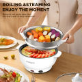 Dreepor Multifunctional Non-stick Rice Cooker Frying pan cooking Electric hot pot. 