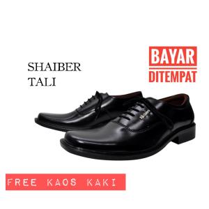 Sepatu Kickers Pantofel Tali Sepatu Formal Pria (Free Kaos Kaki)