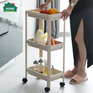 ชั้นวางของ 3 ชั้น มีล้อเลื่อน / ชั้นวางของ 4 ชั้น