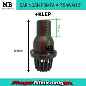 Saringan Air Klep Mesin Pompa Air Alkon Irigasi 2 inci Wp20 Wp50