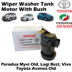 Perodua Myvi Old Myvi Lagi Best Viva Wiper Washer Tank Motor With Bush (Denso)