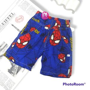 กางเกงเด็กขาสั้น เอวยางสีจ๊าบ 2 ลาย SPIDE BATTLE กางเกงเด็ก กางเกงเด็กผู้ชาย (KD108)