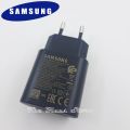 Samsung Fast Charger 25 Watt Type C To Type C EP-TA800 Original For Samsung Galaxy A24 4G , A33 5G , A34 , A52 5G , A52s 5G , A53 5G , A54 , A70 , A71 , A71 5G , A72 , A73 5G , A80 , A90 5G , S20+ , S20 5G , S20+ 5G , S21 5G , S21+ 5G , S20 FE 5G ,S20 FE. 
