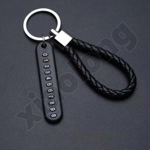 High quality leather for Toyota key cover Remote key case with key holder for Car Logo keychain Auris HiLux Corolla Fortuner Prado Verso Camry Reiz Yaris Vitz Vios Avanza Rav4