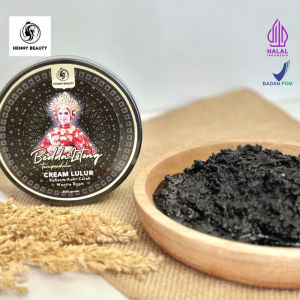 Lulur hitam Bedda lotong Asli 100% Henny Beauty memutihkan mencerahkan by henny BPOM