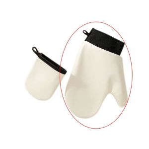 Instant Body Lotion Application Glove with Soft Fleece & Waterproof PE Film for Effortless Sunscreen Massage & Moisturizing