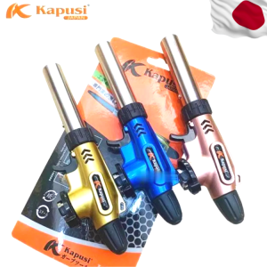 Đèn khò gas cao cấp Kapusi Nhật Bản tự động đánh lửa an toàn khi sử dụng