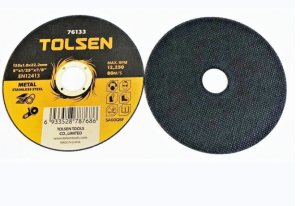 Đĩa Cắt Sắt Inox Tolsen 125 x 1.0 x 22.0 MM 76133