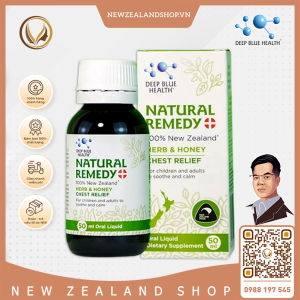 Siro giảm ho tiêu đờm đau rát họng Deep Blue Health Natural Remedy 50ml