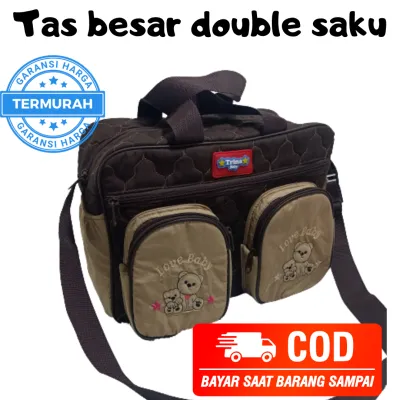 Tas bayi besar / Tas travel double saku terbaru