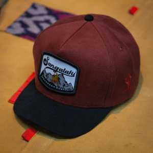 Topi SANGALAKI SB Fire Mountain Baseball Cap Dark Green