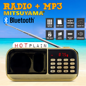 MS-4020BT SERI 4024 RADIO MITSUYAMA / RADIO FM USB LAYAR DIGITAL BLUETOOTH BISA POWERBANK HPTS
