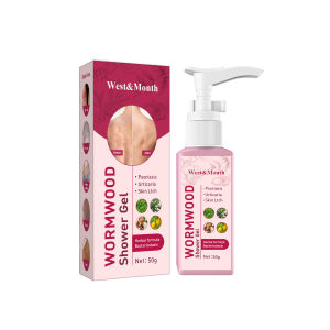 Sữa Tắm Ngải Cứu West Month Loại Bỏ Ngứa Kháng Khuẩn Giảm Vảy Da Và Đỏ Làm Mềm Da Thô Ráp Chăm Sóc Da Hiệu Quả Chăm Sóc Nhẹ Nhàng Loại Bỏ Ve Kháng Khuẩn Cải Thiện Da Dưỡng Ẩm Chăm Sóc Cơ Thể (50G)