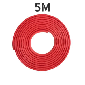 5 เมตรประตูรถยนต์ตัวป้องกันขอบด้านข้างยางซีลประตูแถบป้องกันการชนกันกับเหล็กกันชนขอบเกา